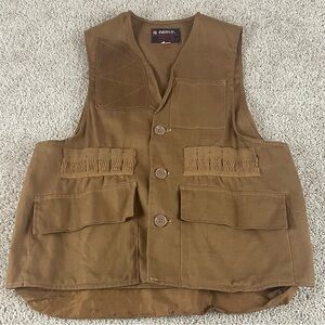 Vintage Nesco Mens M Shooting Vest Hunting Shell Holders Cotton Canvas A102